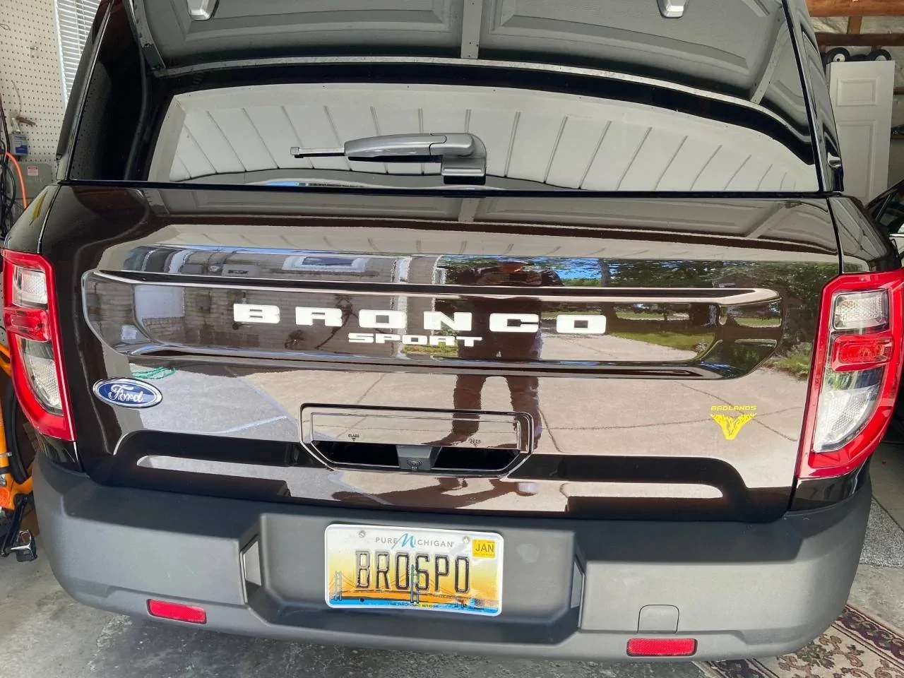 Ford Bronco Sport Did some things tonight - Hood decal and the hood protector. thumbnail_IMG_2875