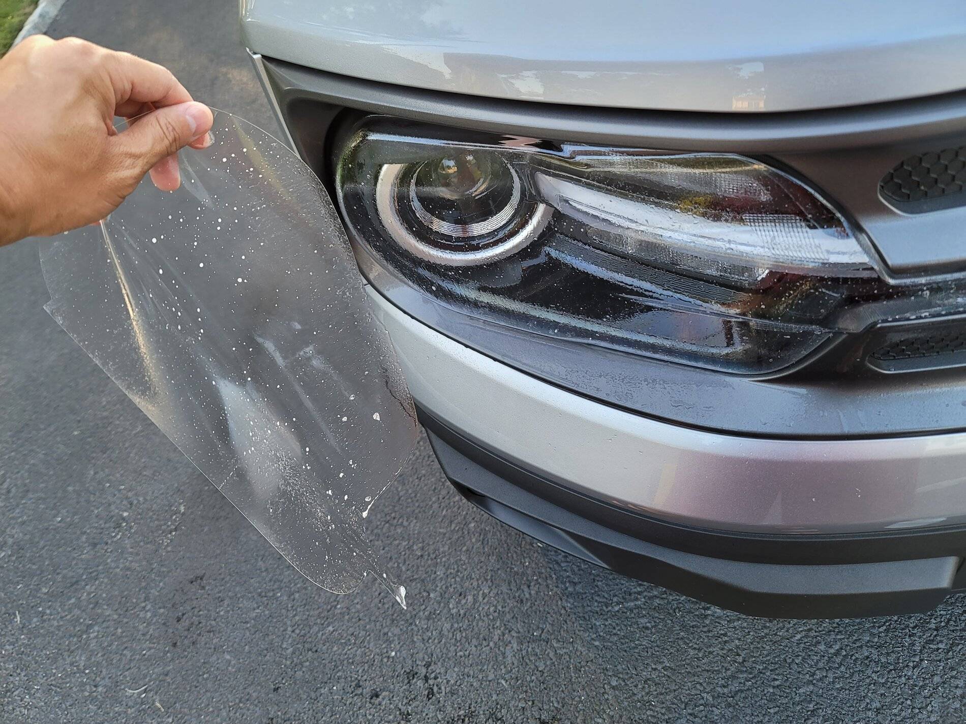 Ford Bronco Sport Xpel Pre-cut Headlight Protection Film 20210813_183221