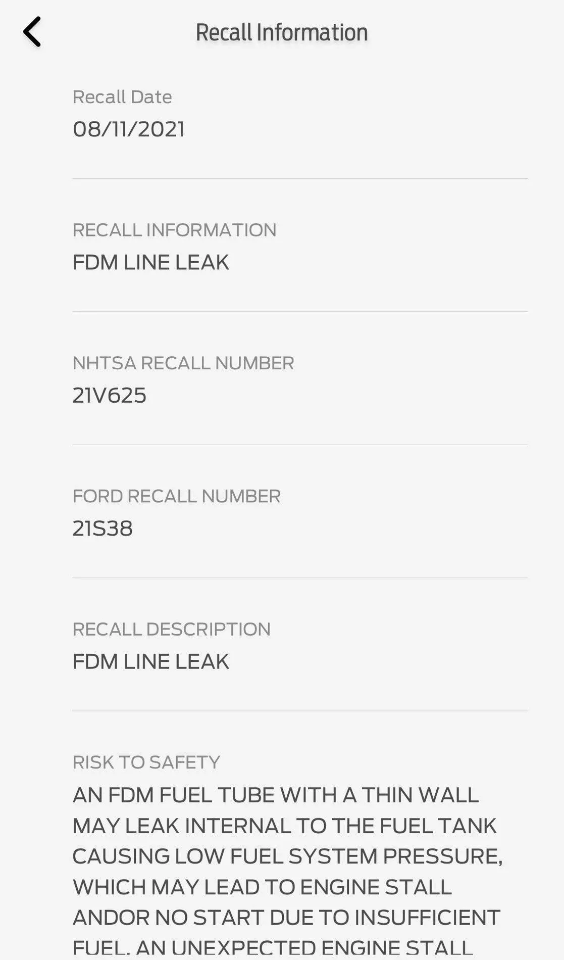 Ford Bronco Sport Recall notice: Fuel Delivery Module line may leak 48B460D8-8FA8-45A2-92D2-754175932BD6