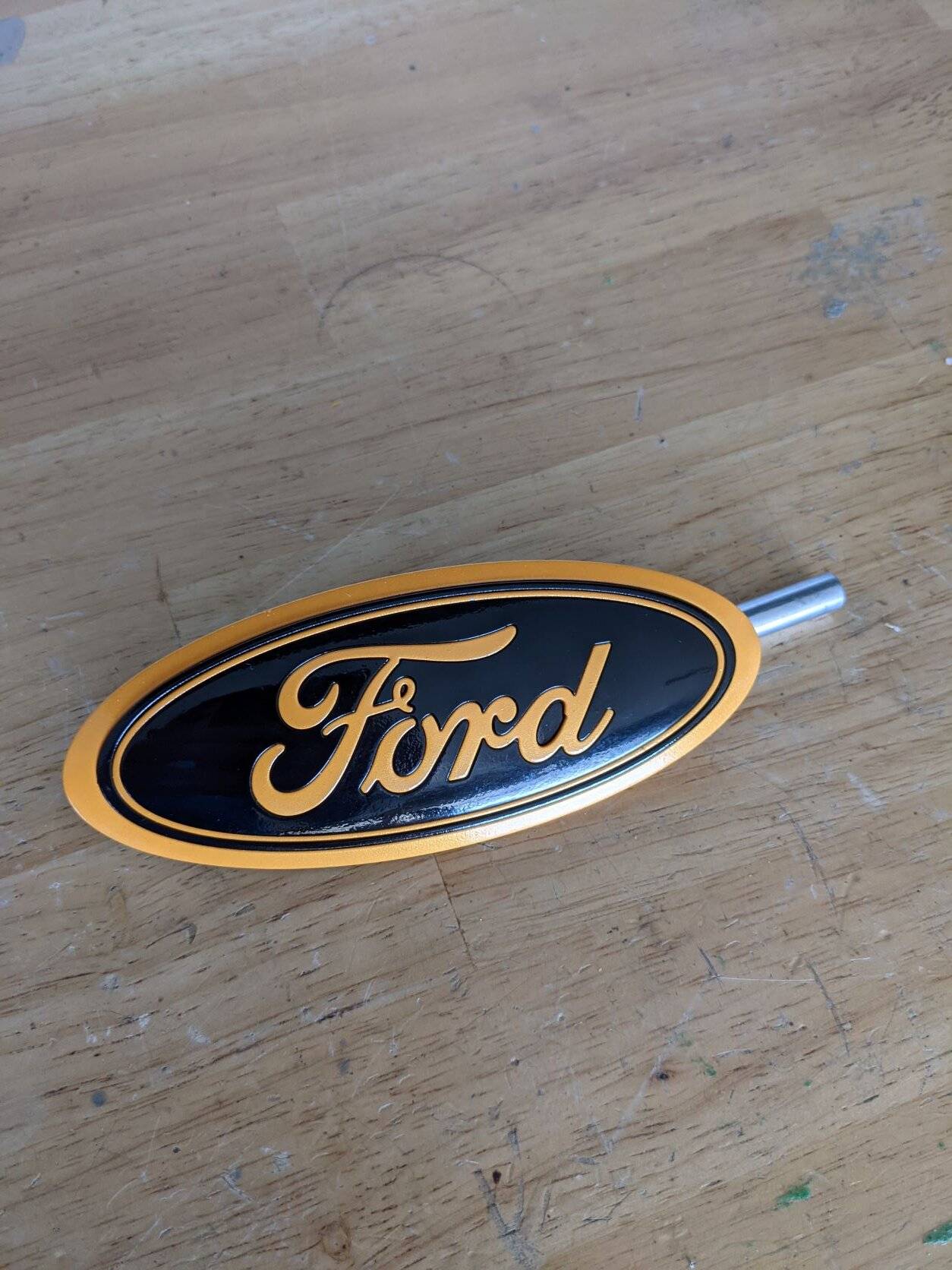 Ford Bronco Sport Ford oval emnlem painting borrowed from Bronco6G painted