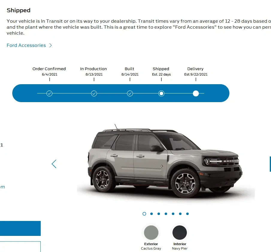 Ford Bronco Sport Waiting room 1629214885037