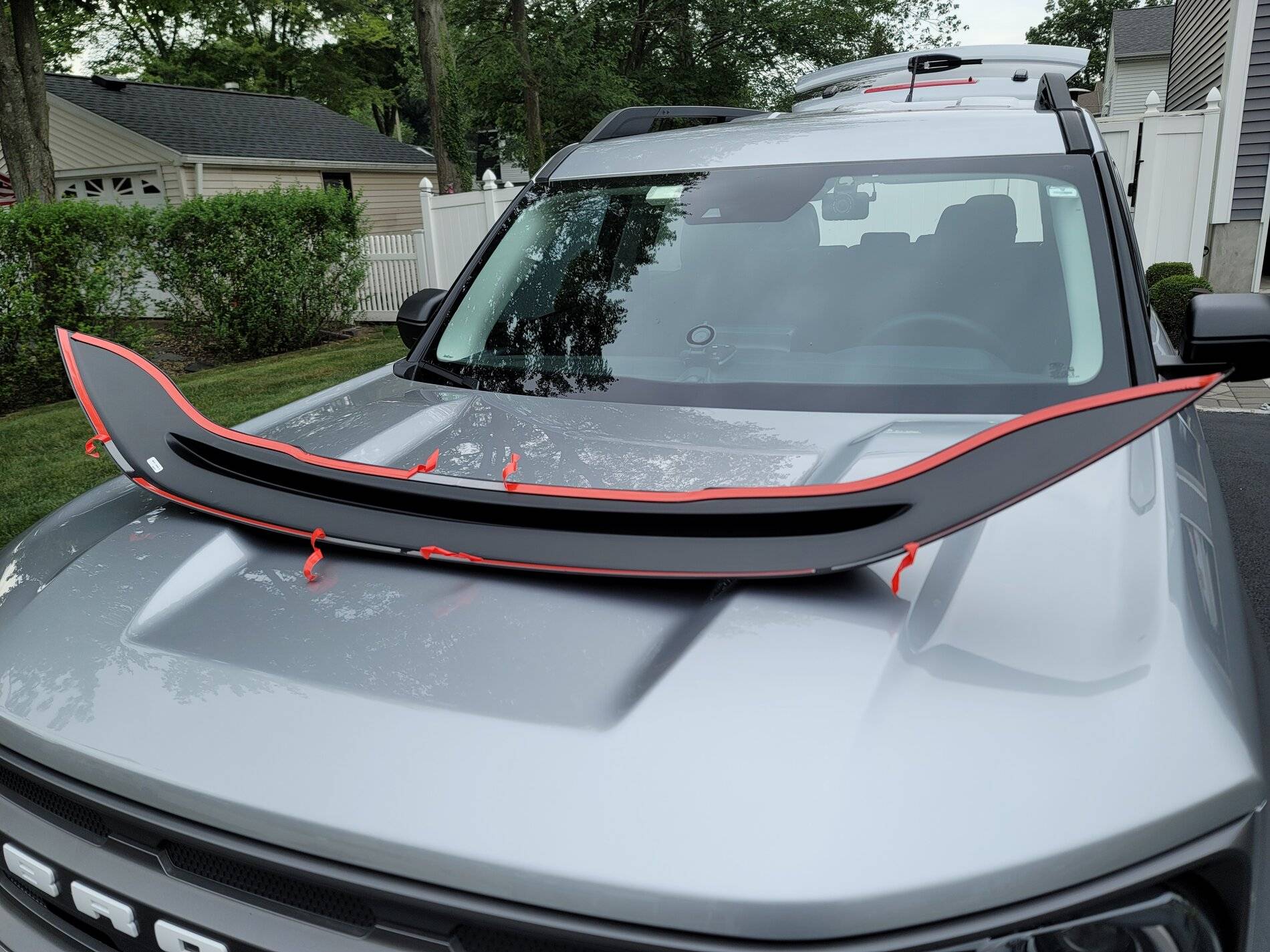 Ford Bronco Sport Loving the meaner look....forget the protection. 20210816_144352