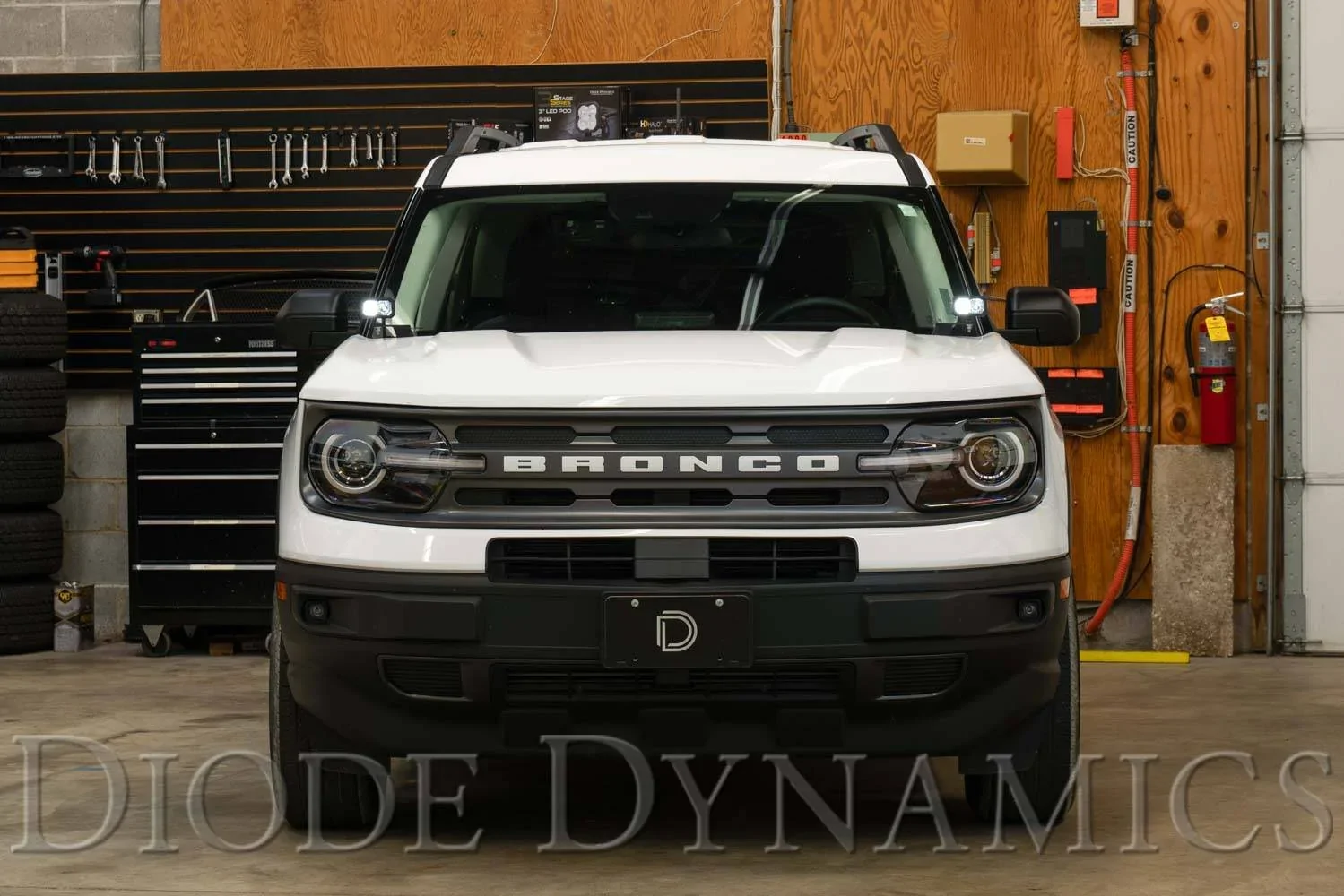 Ford Bronco Sport FIRST LOOK: Diode Dynamics Ditch Light Kit for the 2021 Ford Bronco Sport! 2021_Ford_Bronco_Sport_SSc2_Sport_Ditch_Combo_Straight_On