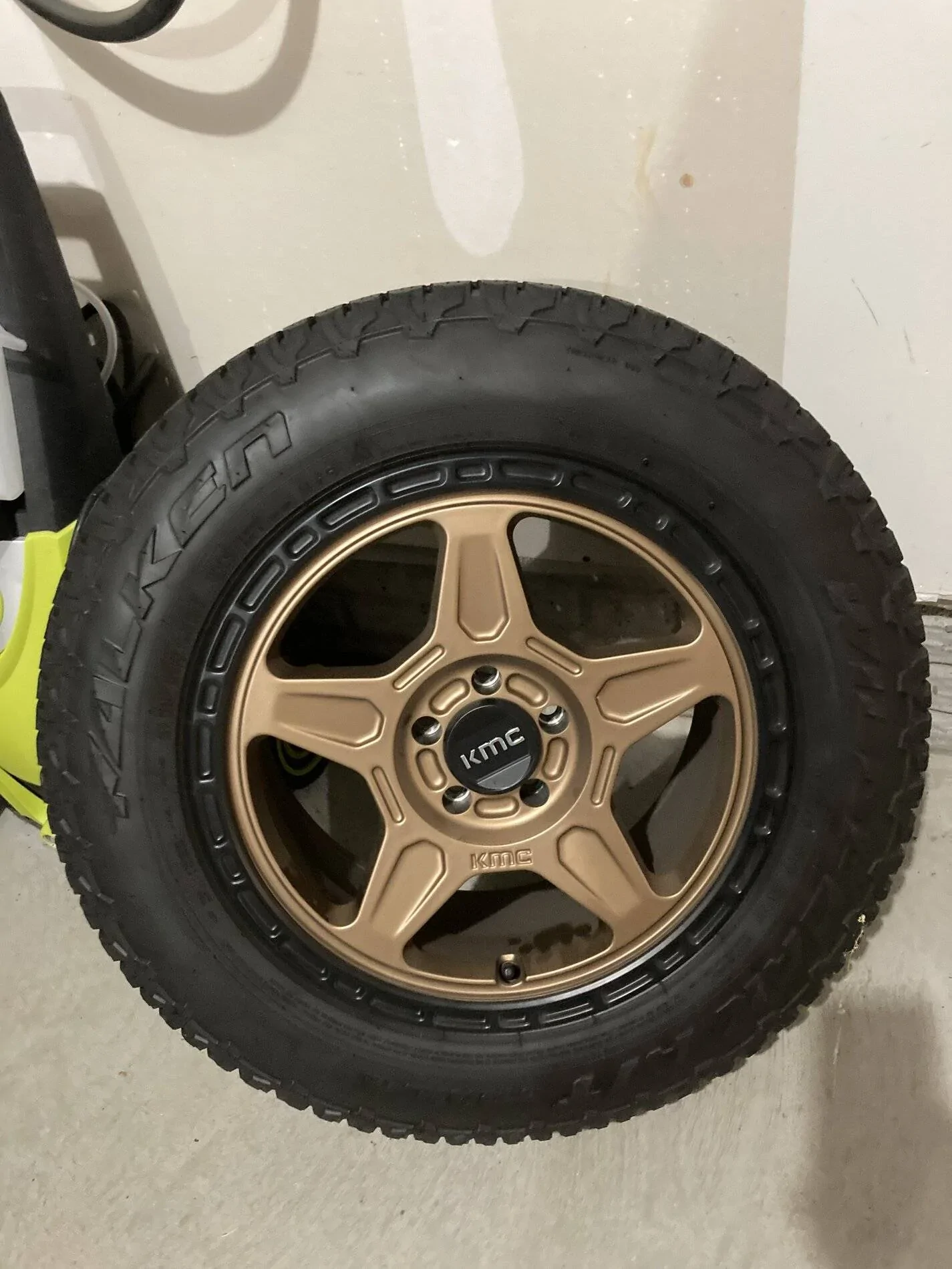 Ford Bronco Sport FS: set of 17” Bronze KMC Alpines on Falken Wildpeak trail EE9A0303-9B39-4827-BCC8-17BCA93985A3