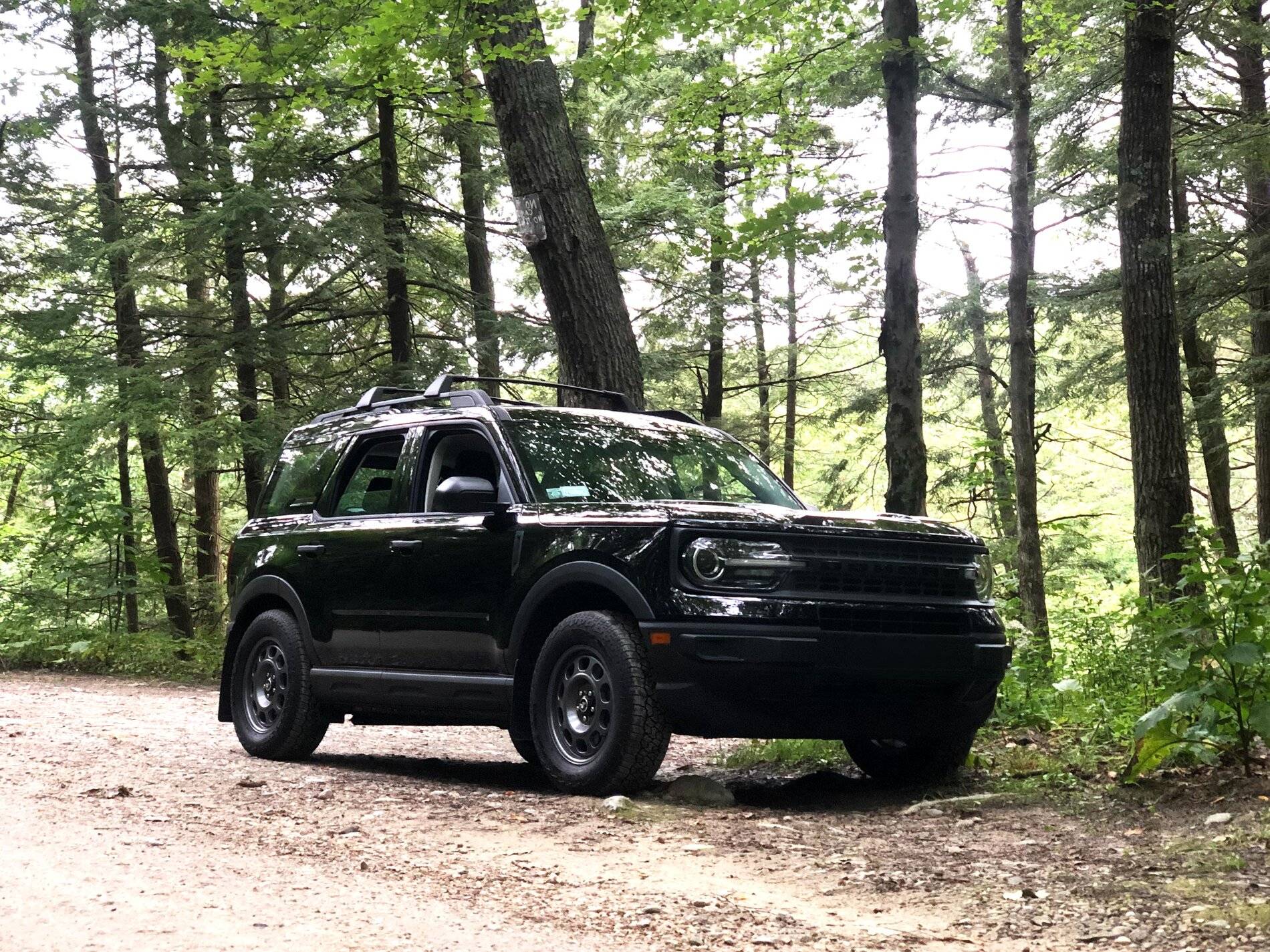 Ford Bronco Sport Bronco Sport Base with 17” Ford Alloy Steelie Wheels and Falken Wildpeak A/Ts in the Wilds of NW CT BB_3