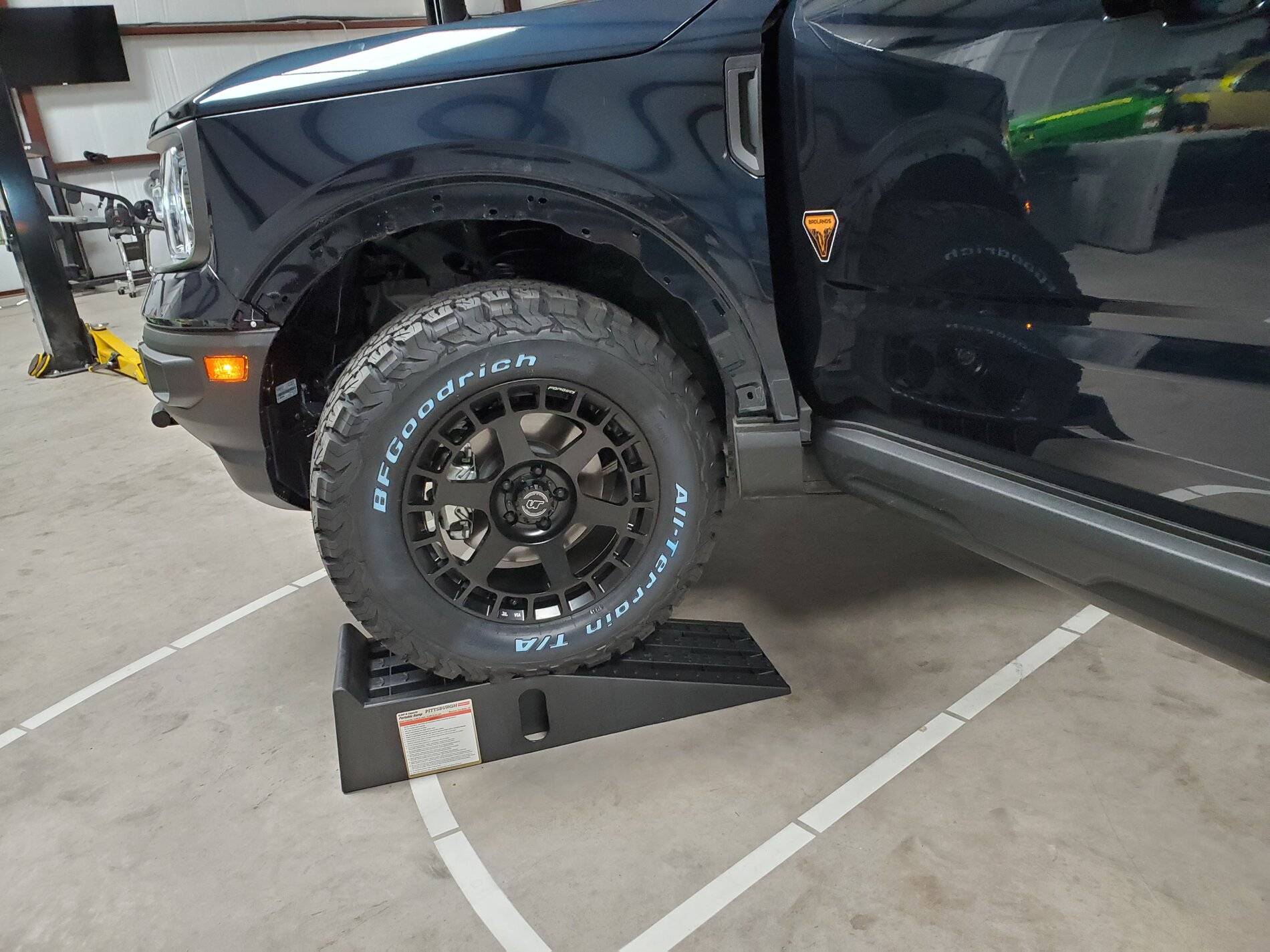 Ford Bronco Sport Lifted Alto Blue Badlands Bronco Sport Build 20210813_165238