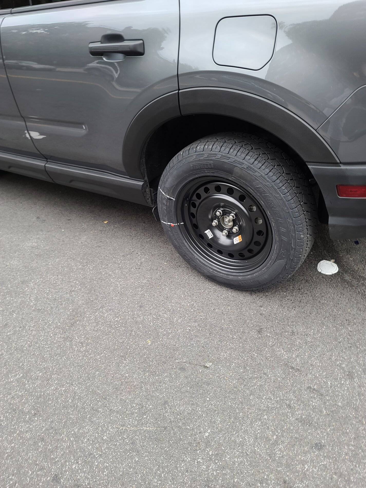 Ford Bronco Sport Flat at panda express parking lot 20210831_174034