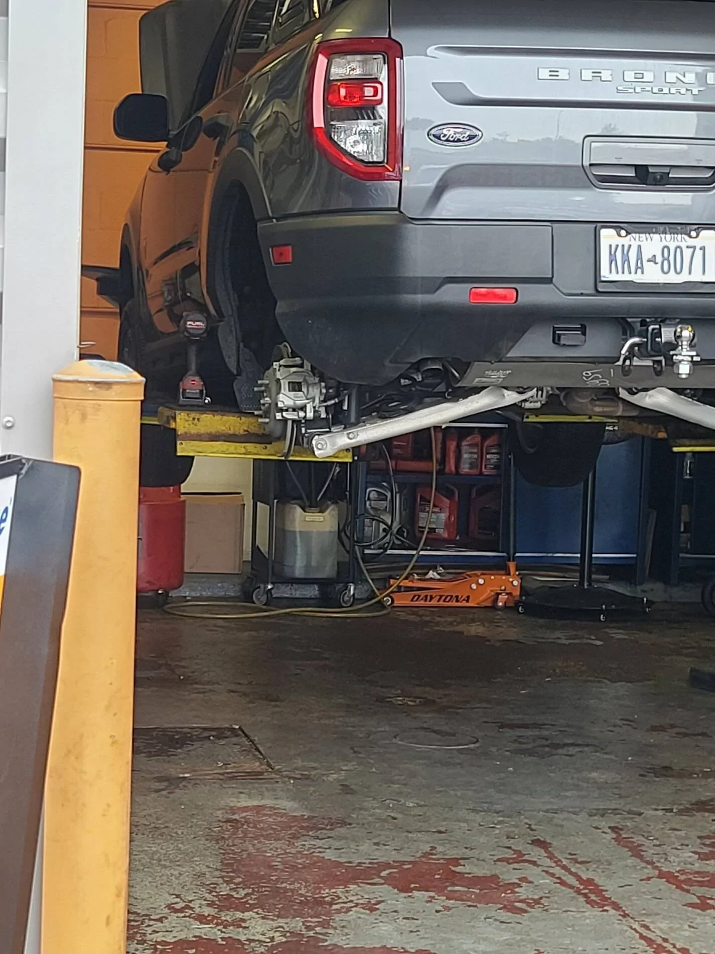 Ford Bronco Sport That new tire smell 20210901_114102