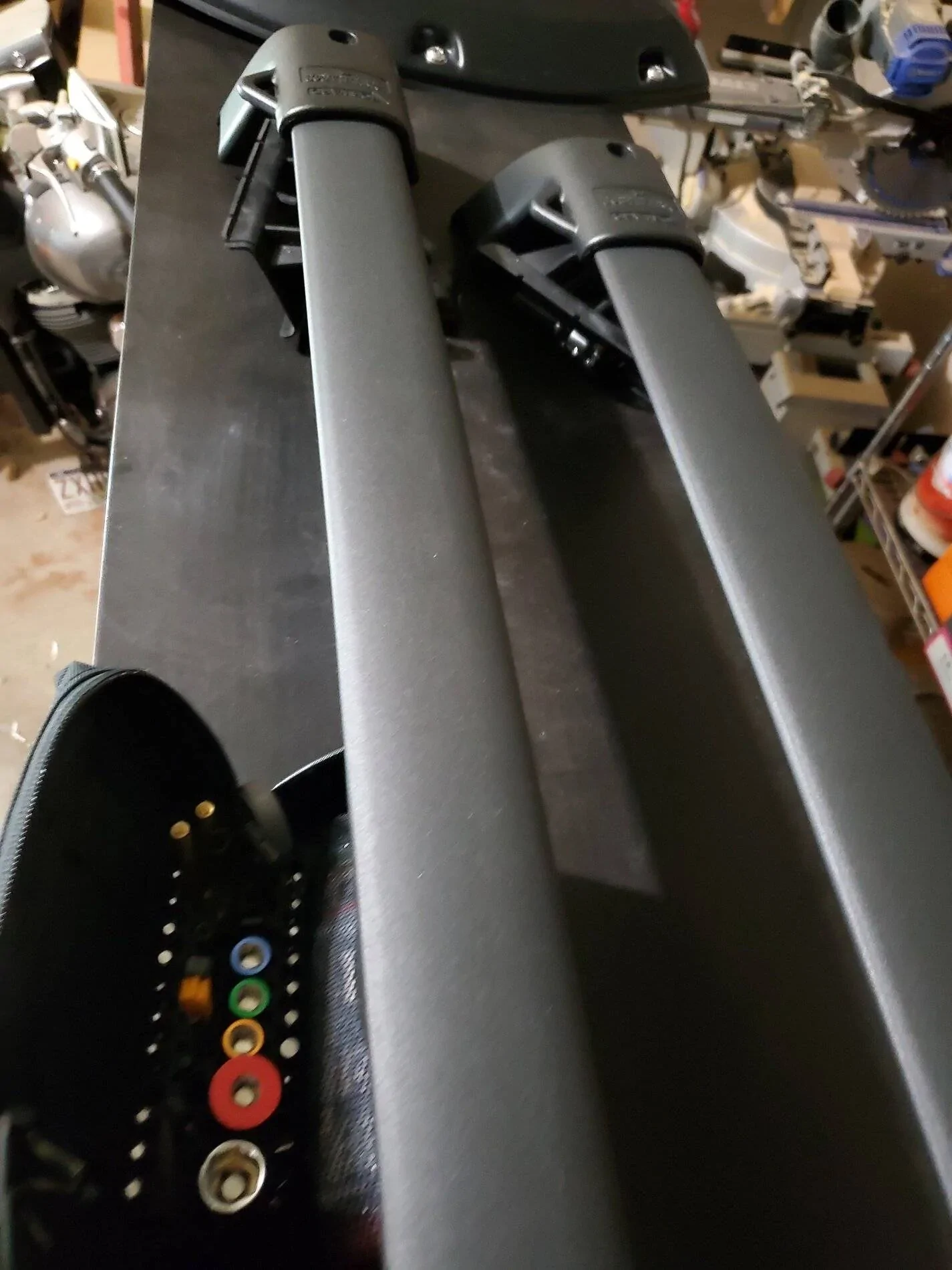 Ford Bronco Sport Yakima cross bars Ford OEM install help 20210903_210037