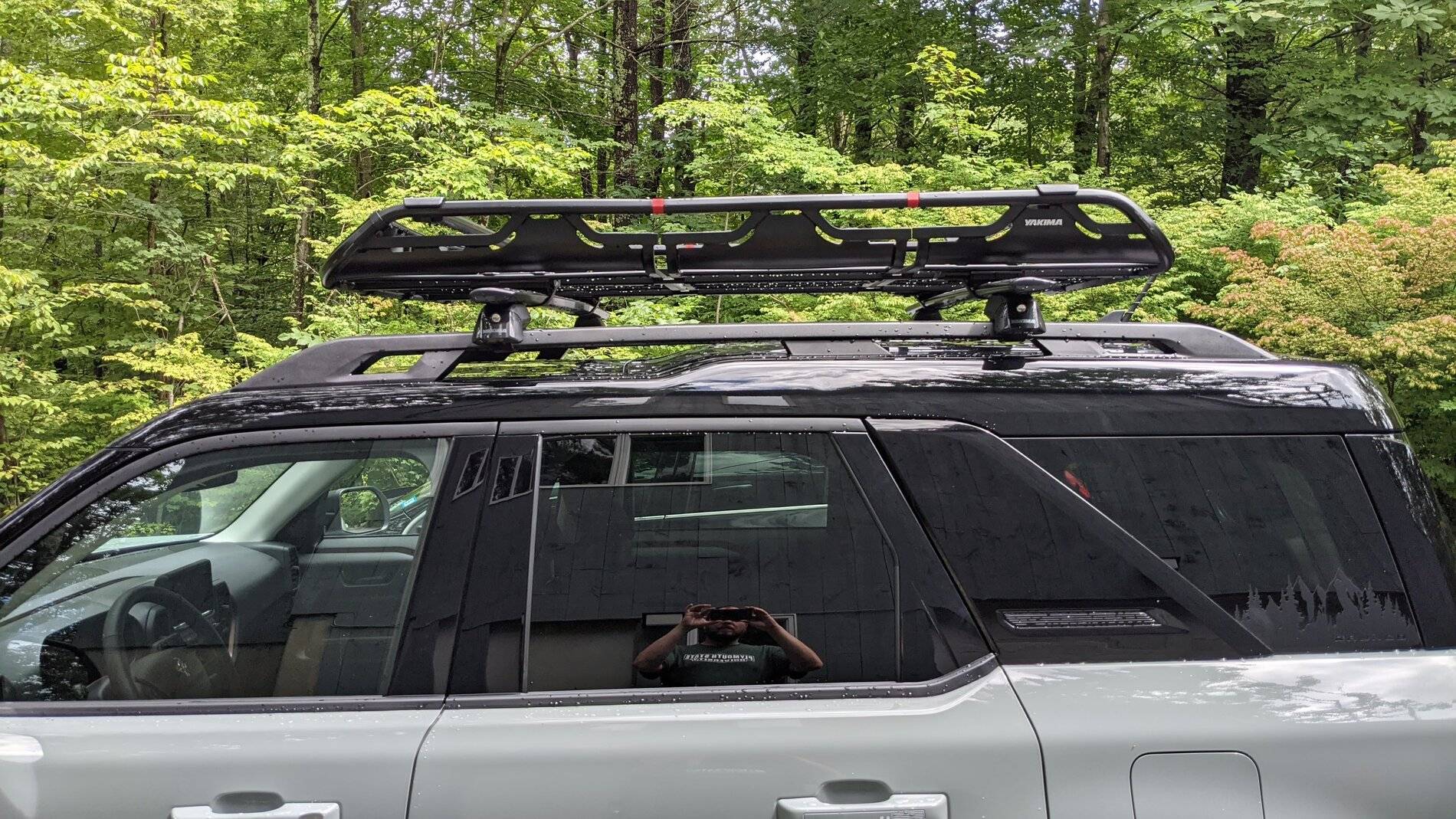 Ford Bronco Sport Yakima Offgrid basket installed PXL_20210820_165142515
