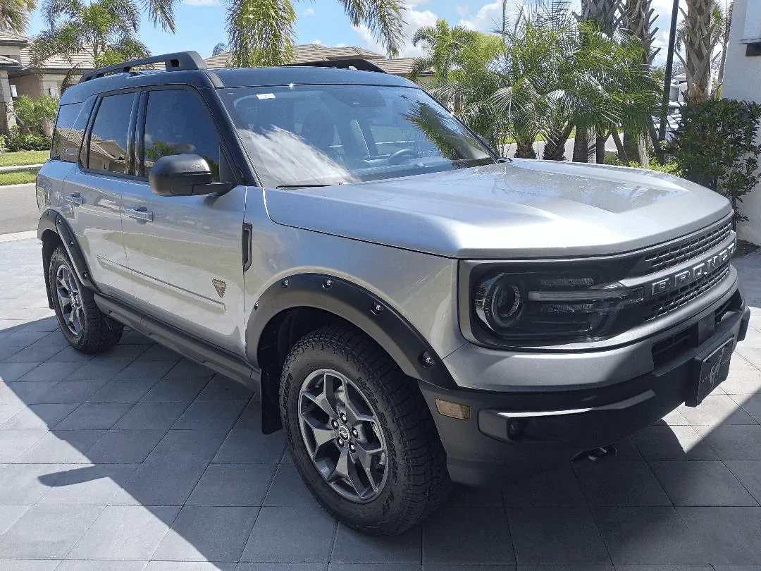 Ford Bronco Sport Bushwacker fender flare fit issues 1631730053102