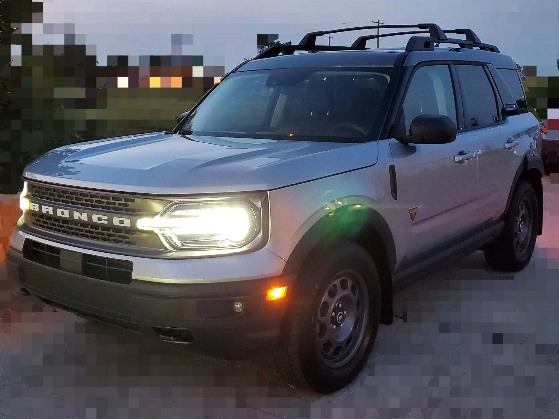 Ford Bronco Sport Yakima cross bars Ford OEM install help 20210908_065457