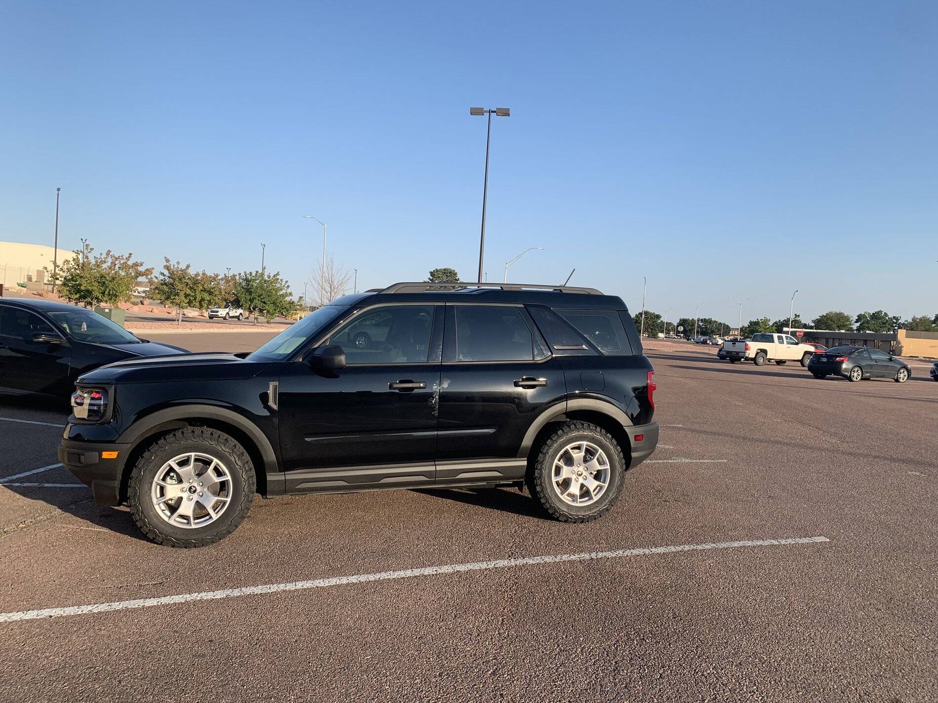 Ford Bronco Sport Powdercoated stock wheels and mounted BFG KO2 - 245/65r17 tires 5E2803FC-EAAE-4807-82E4-557CDC631F7C