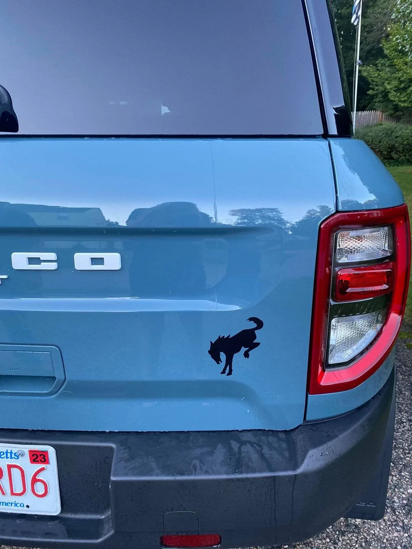 Ford Bronco Sport What did you do TO your Bronco Sport today? bronco sticker