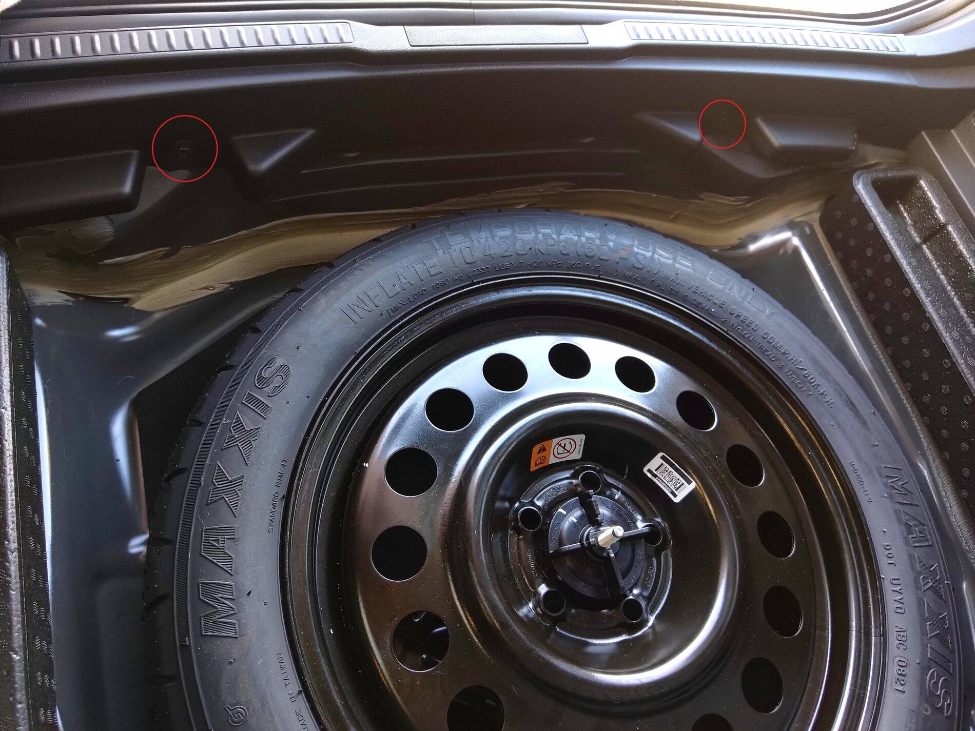 Ford Bronco Sport Flapping noise cargo area IMG_20210920_084815