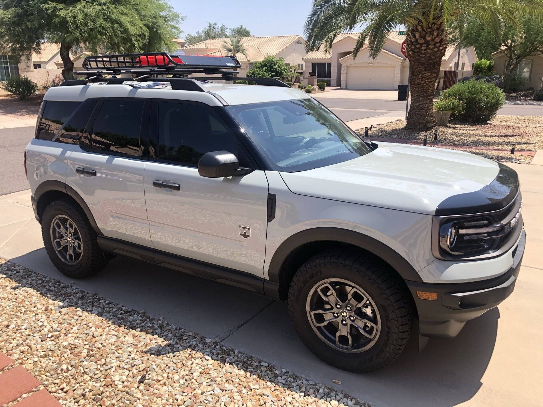 Ford Bronco Sport Thule HD Crossbar Roof Rack System installed 34CB6576-F01B-43DF-AEA8-5AED2505C177