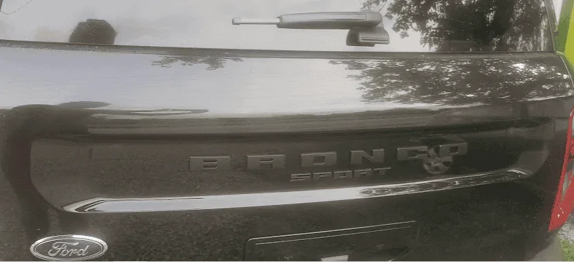 Ford Bronco Sport Let's Talk Rear Hatch Badges 1632352002991