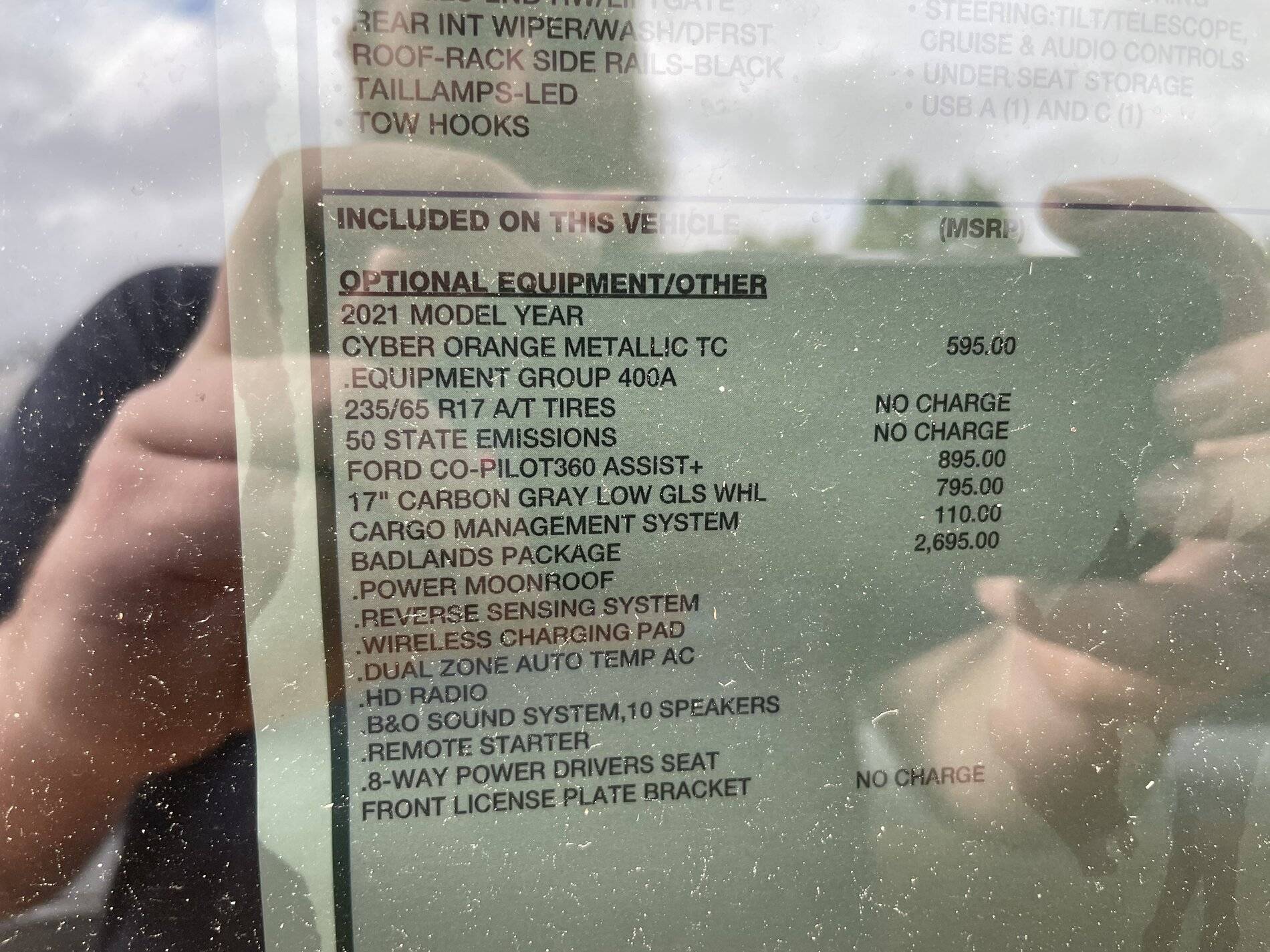 Ford Bronco Sport Cyber orange badlands available 9BF54647-842D-40B2-996F-31B0C55311A1