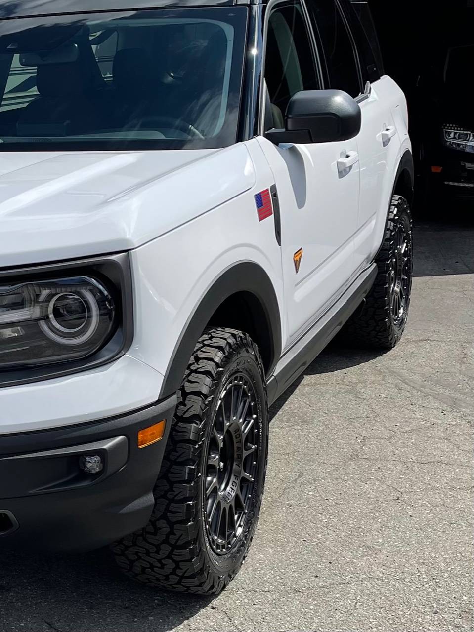 Ford Bronco Sport Black Rhino Sandstorm with BFG KO2 - LT255/55R18 IMG_8534