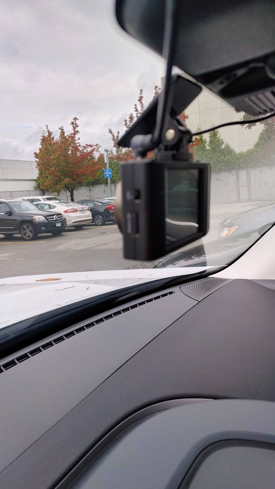 Ford Bronco Sport OEM ThinkWare Dashcam install 20210928_111908_HDR