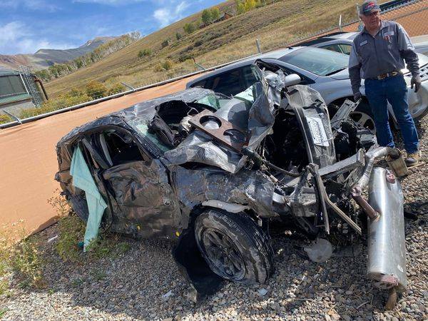 Ford Bronco Sport Bronco Sport rolls off Black Bear Pass in CO, injuring driver and dog 243716656_10218409994093813_3696738619459920561_n