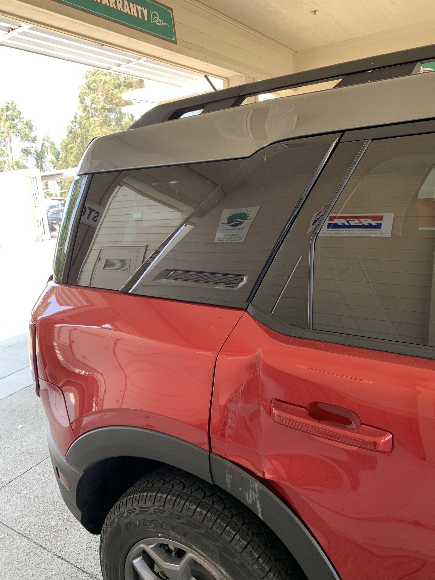 Ford Bronco Sport It gave its life for me. Badlands totaled in four-car freeway crash 0EAA0F9A-8F2A-48FE-A1C9-FC430BE1366F