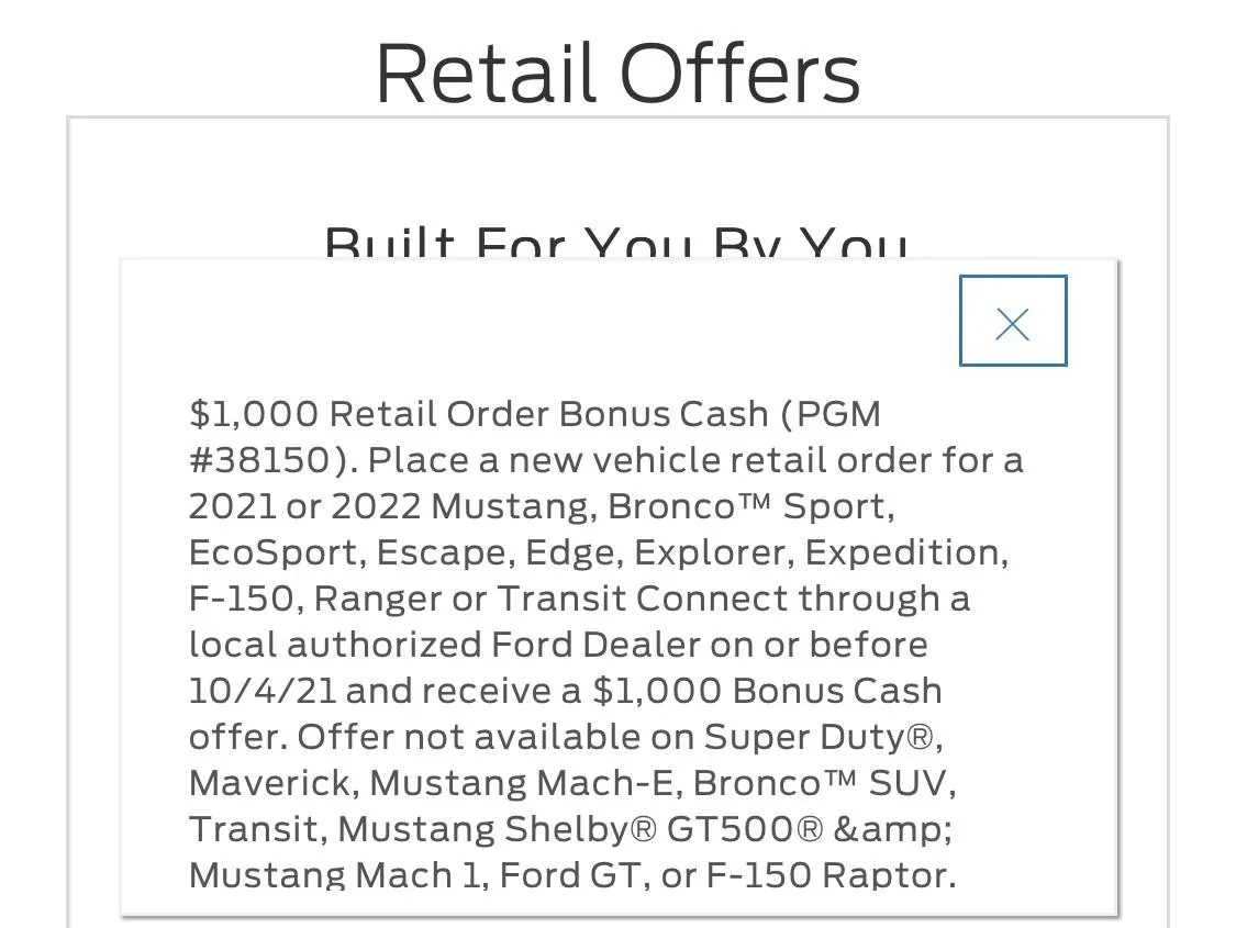 Ford Bronco Sport Made a Deposit on a 2022 41B1636B-76B4-41D0-8943-481D0CB8CF43