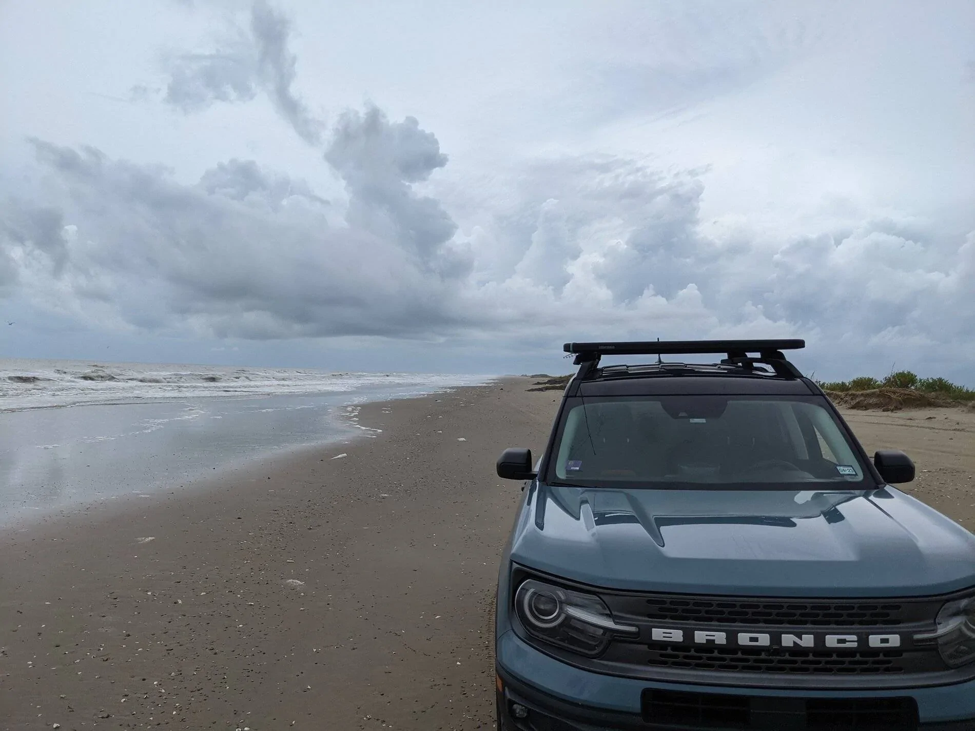 Ford Bronco Sport Trip Report: Bronco Sport in the Deep Soft Sands of Lost Highway 87 (SE TX) PXL_20211001_174933227