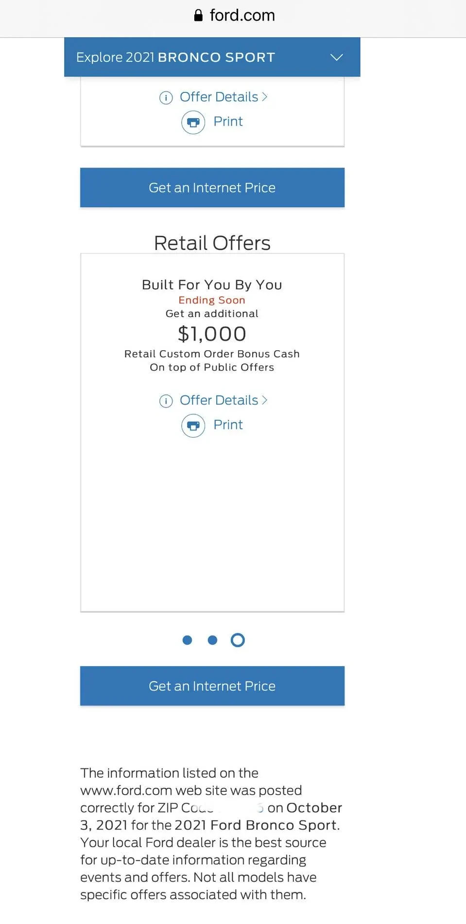 Ford Bronco Sport Made a Deposit on a 2022 2E22E6EF-E811-4ECE-B2AD-BE2A5B757704