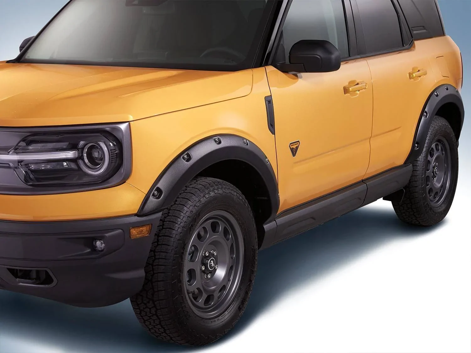 Ford Bronco Sport Are Fender Flares supposed to be paint matched? vm1pz-16268-a-1