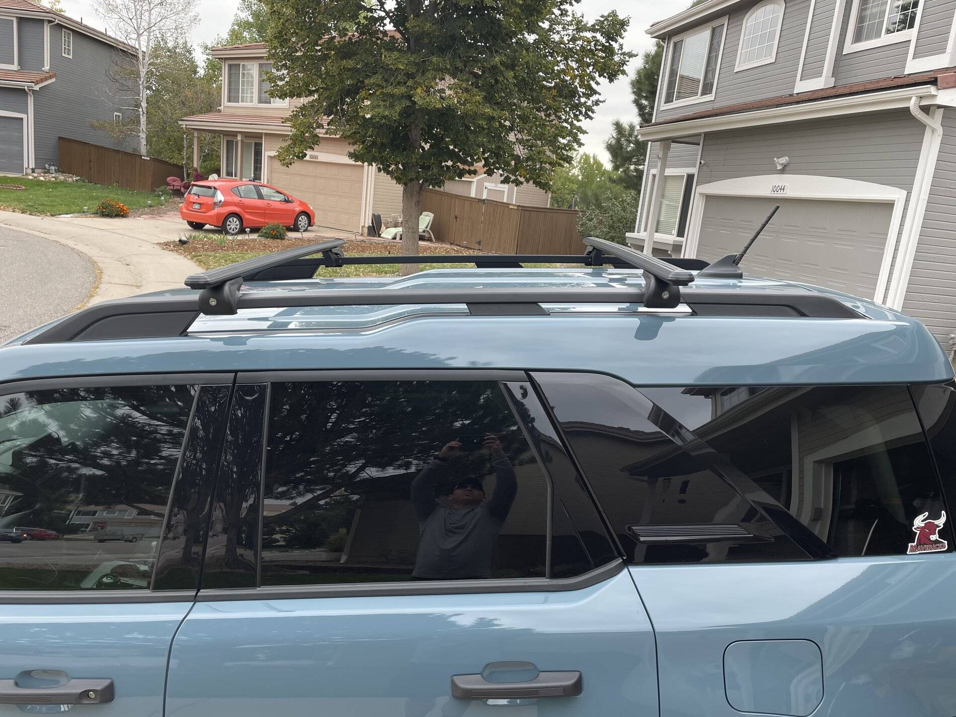 Ford Bronco Sport Lost in a sea of cross bars and roof racks. F56EA2E9-8E51-4603-954D-09E195DFA7AF