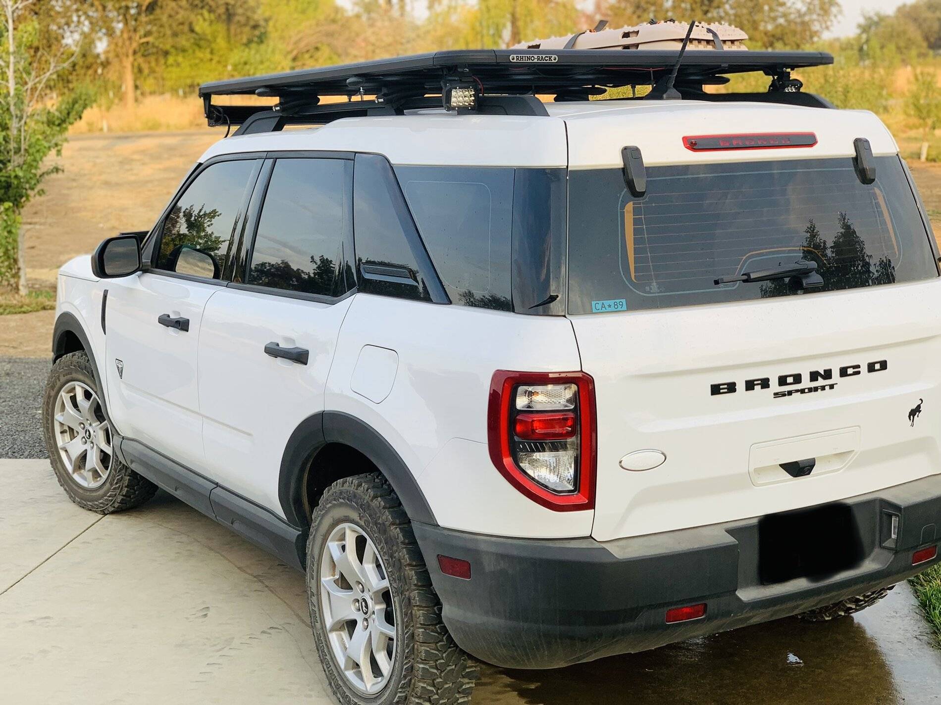 Ford Bronco Sport My wife’s car only .... oversized Rhino Rack added 82CDC701-0C6C-4A99-BD3F-3C2DA85D7541