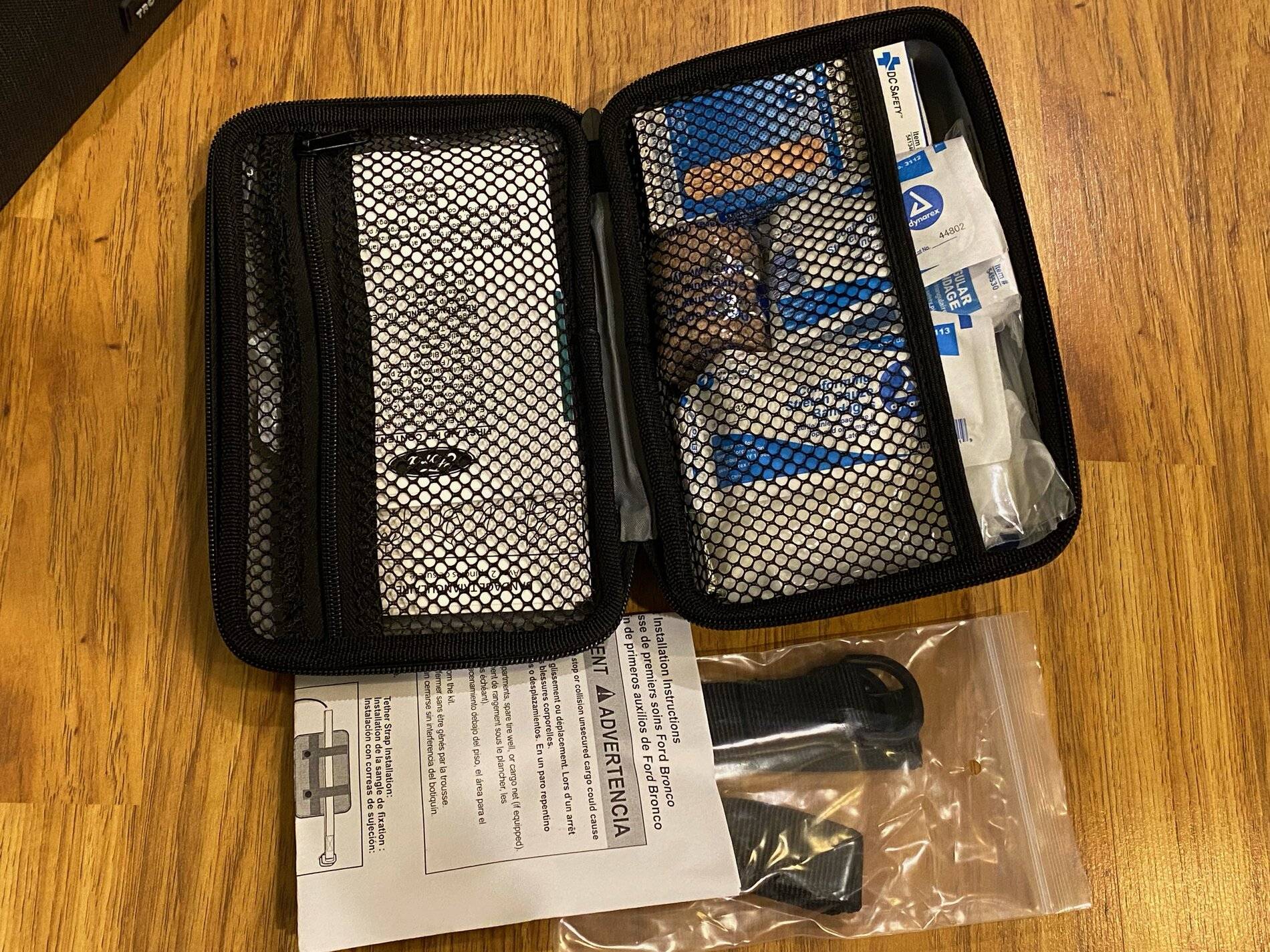 Ford Bronco Sport BS On-Road Assistance Kit & First Aid Kit IMG_2068