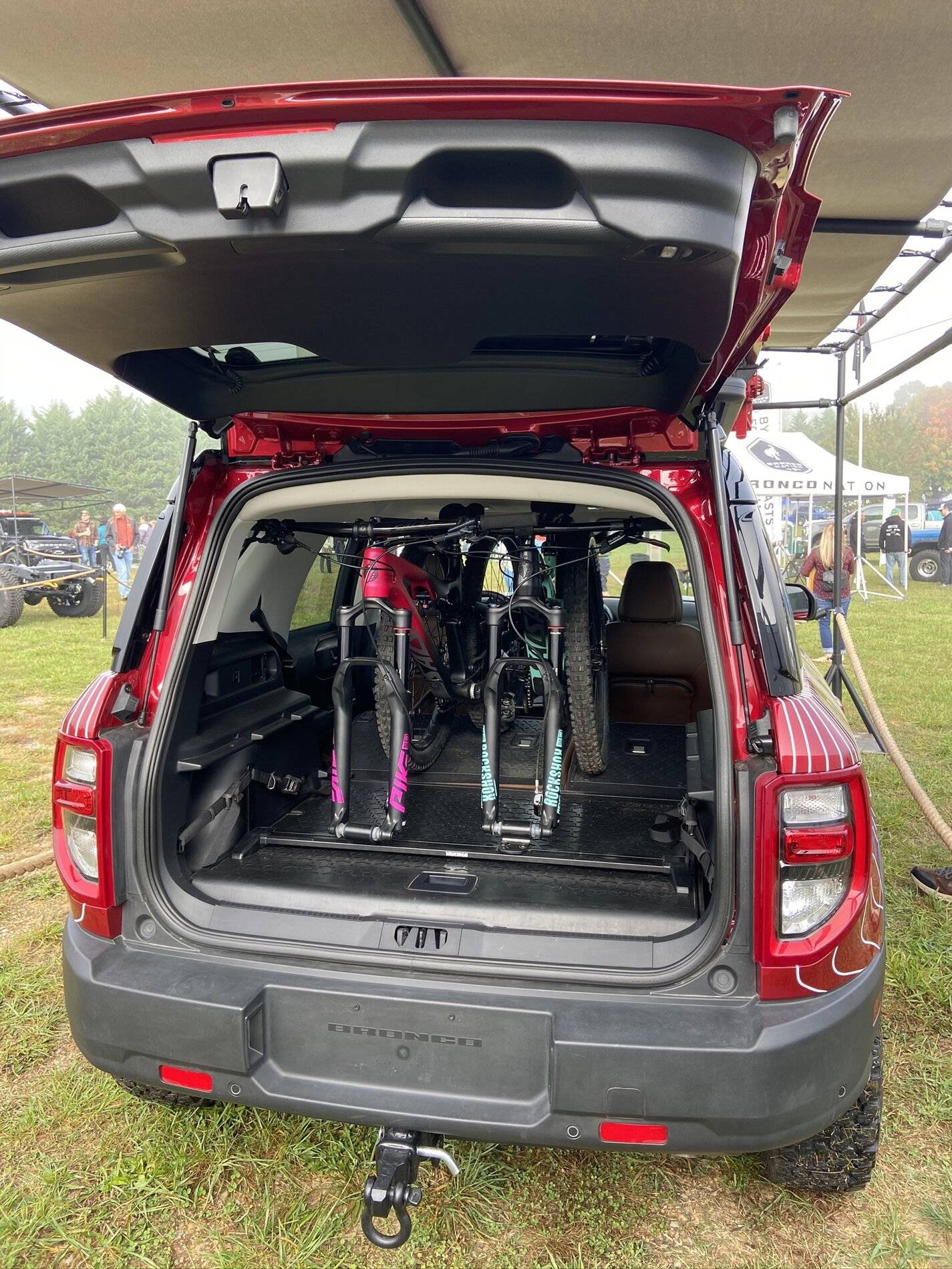 Ford Bronco Sport Will mountain bike fit inside without removing tires? 47956D17-0691-4912-A008-ACEF46609791