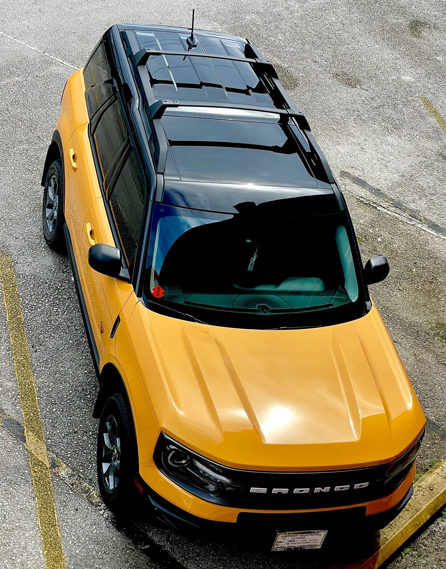 Ford Bronco Sport What did you do TO your Bronco Sport today? Mikan Crossbars Overhead