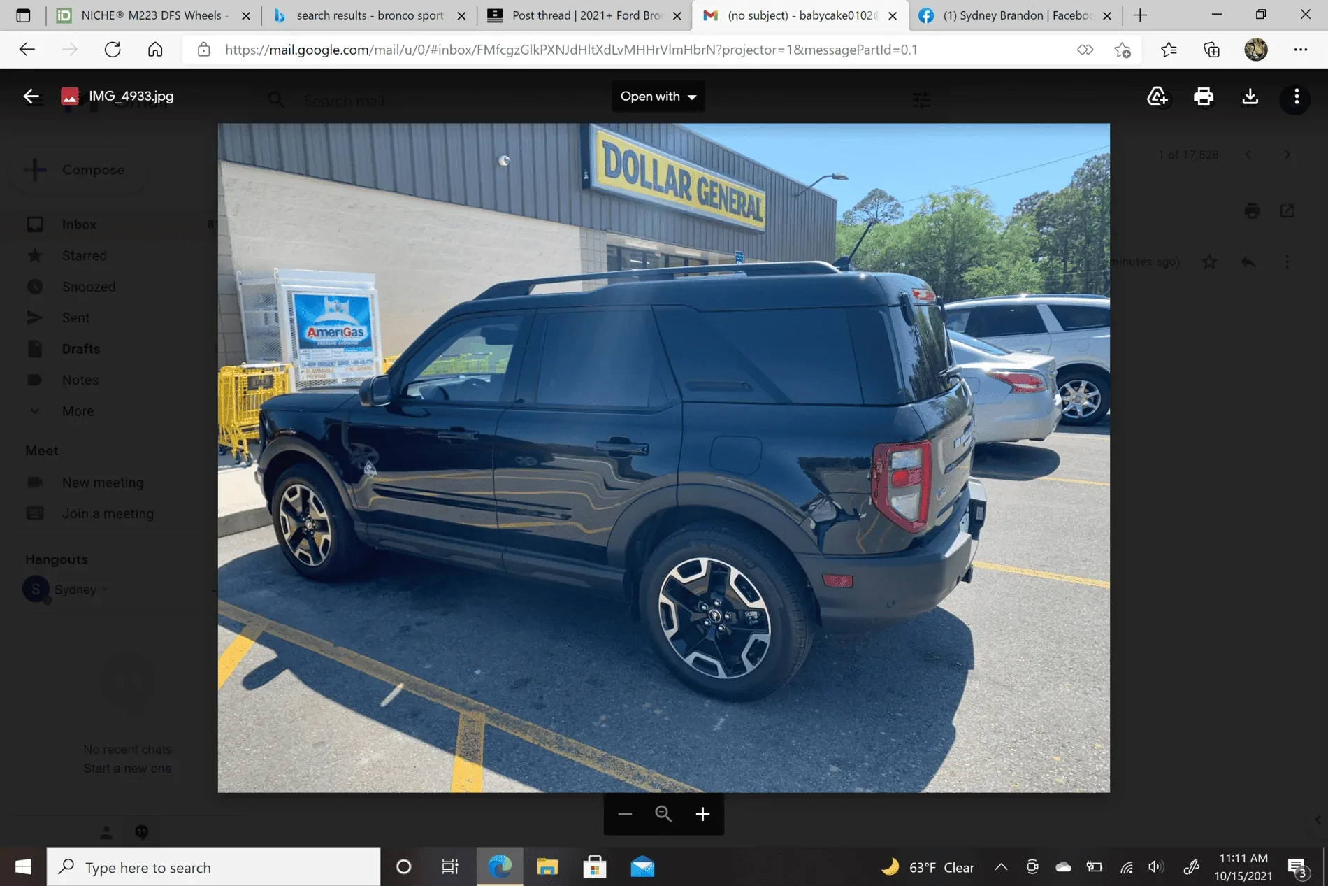 Ford Bronco Sport Wheel selection between Niche M223 DFS gloss black vs RTX Envy Gloss black Screenshot (24)