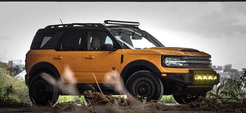 Ford Bronco Sport Custom steel front bumper CA14FF5B-42B9-45FF-9B86-9943556881A5