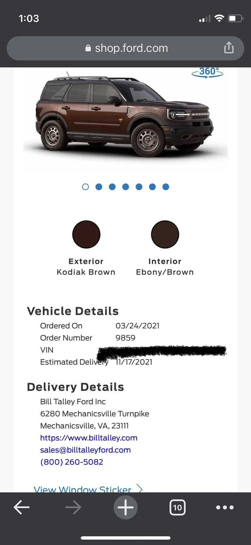 Ford Bronco Sport June Builds sitting in the Mexican Desert 7B9F9A6E-2524-476B-A05E-7E0596773E27