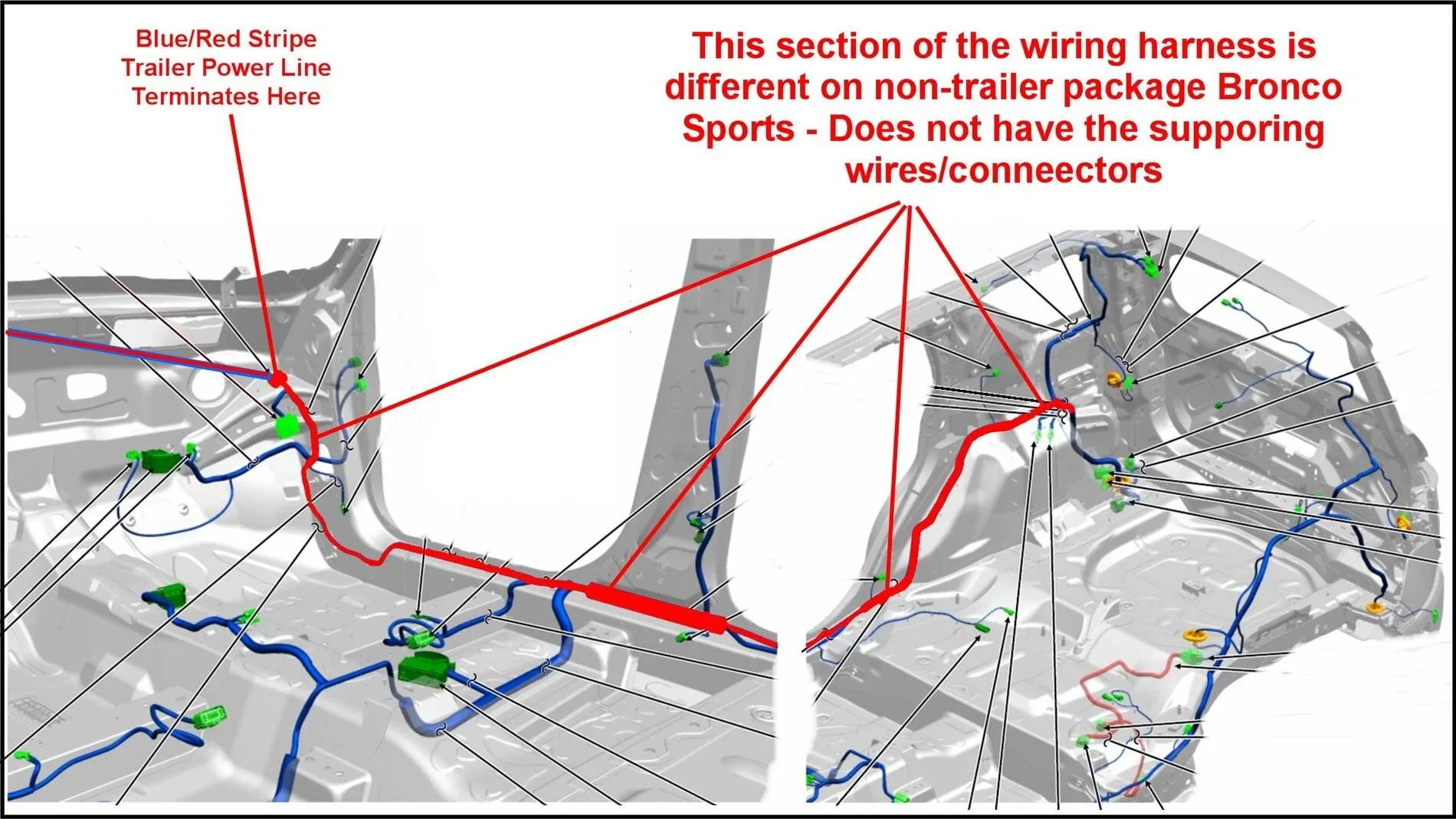 Ford Bronco Sport Trailer Wiring Install for Bronco Sport Using Factory Power Circuit (Part One – Research) Wiring 1