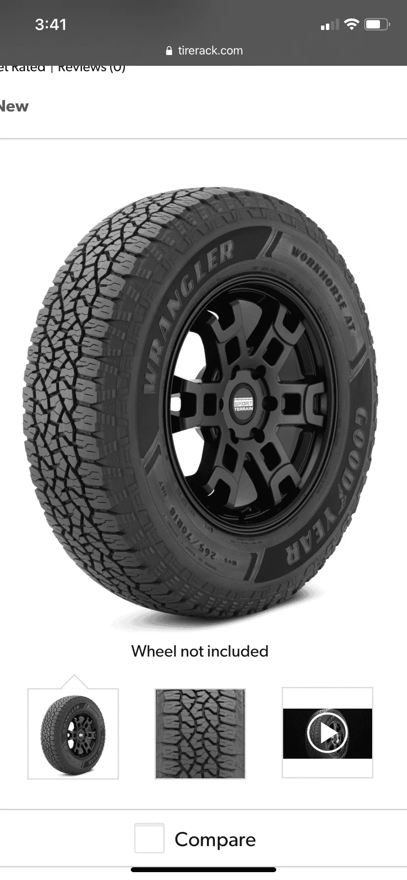 Ford Bronco Sport Goodyear wrangler workhorse AT E6D09FB2-93DC-4D96-AB45-C2AE14E291EB