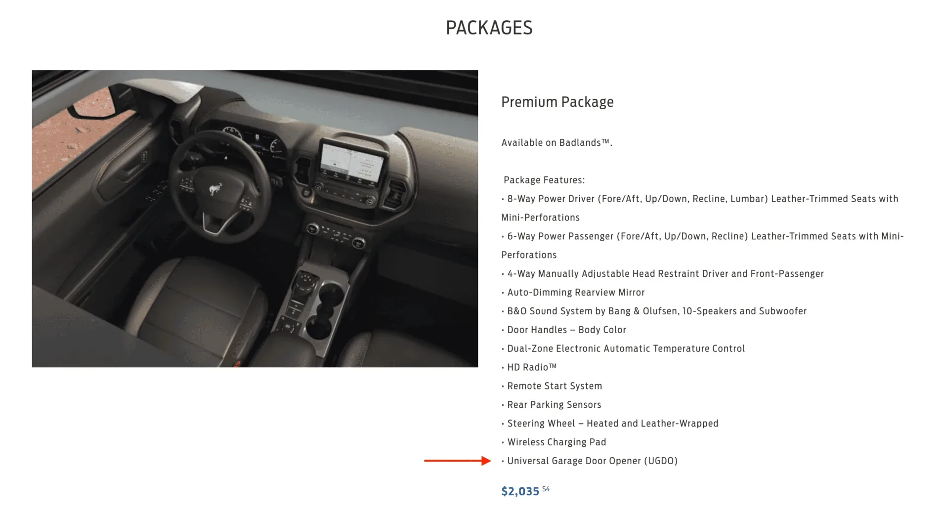 Ford Bronco Sport Universal Garage Door Opener Screen Shot 2021-11-02 at 6.50.33 PM