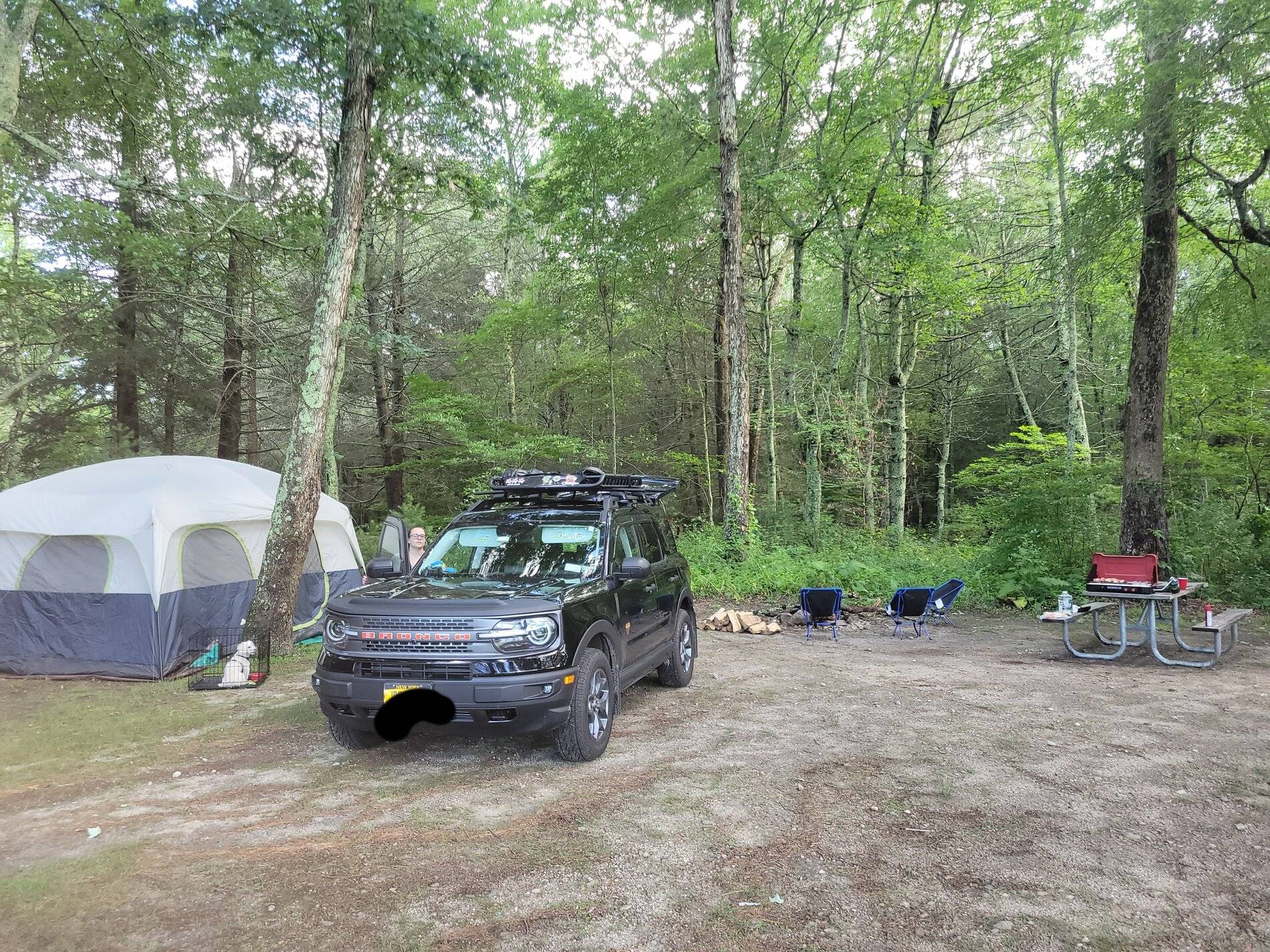 Ford Bronco Sport Rightline SUV tent and YuccaMnfg Rack 20210709_181049