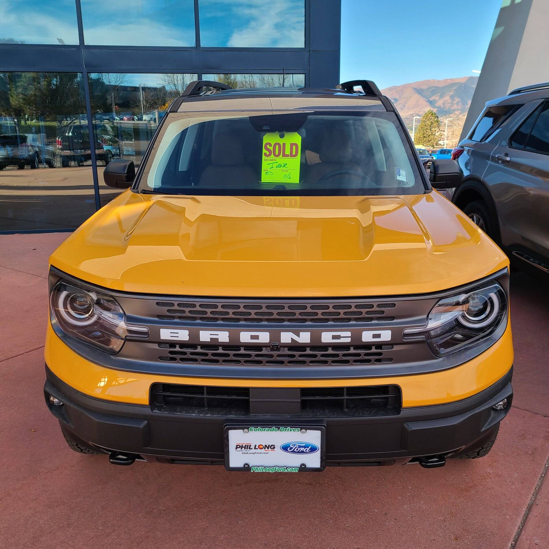 Ford Bronco Sport Waiting room 20211107_081618