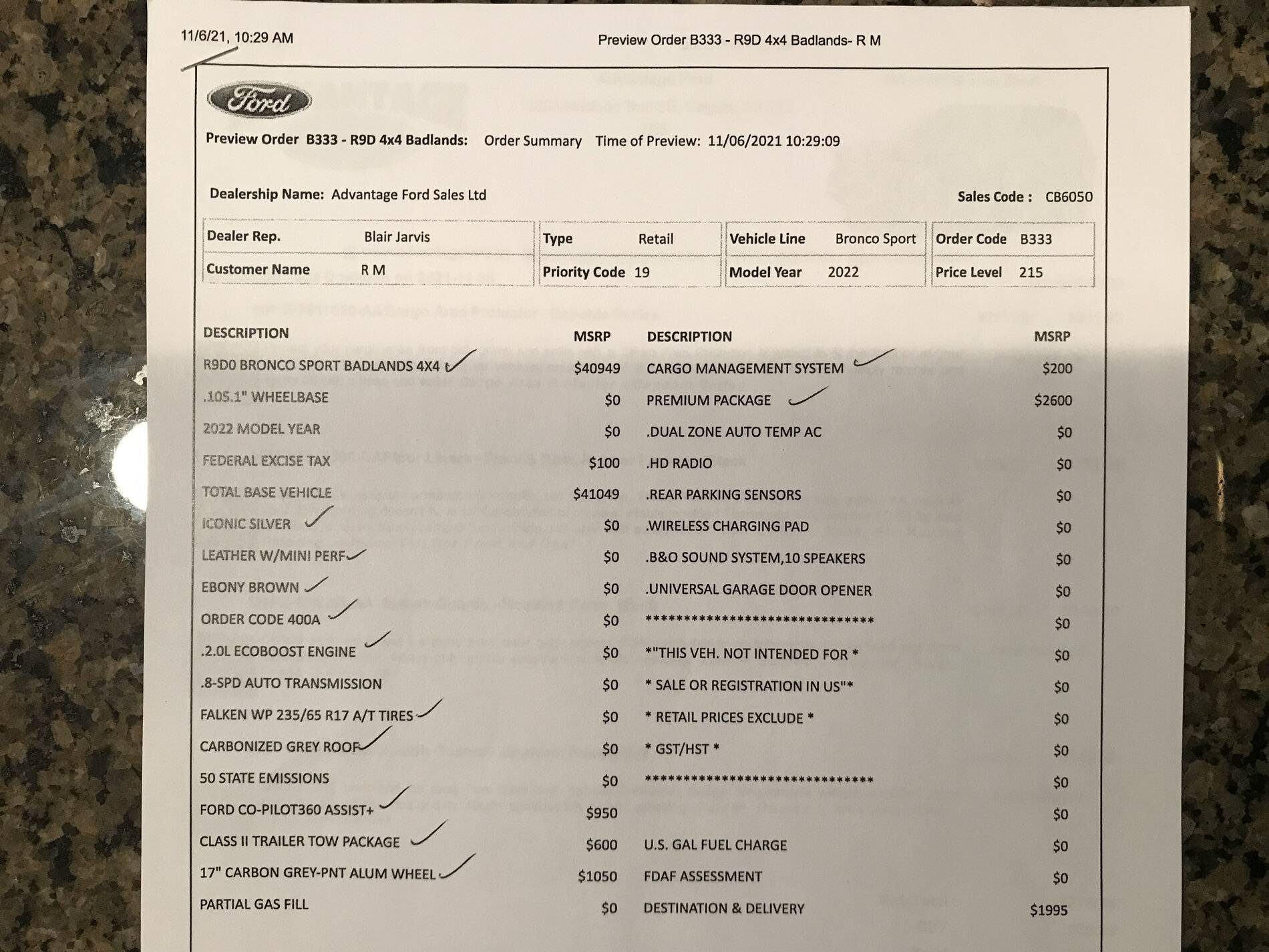 Ford Bronco Sport Waiting room 9C2785D4-F18C-4AA5-9127-2A4B0C4FD61A