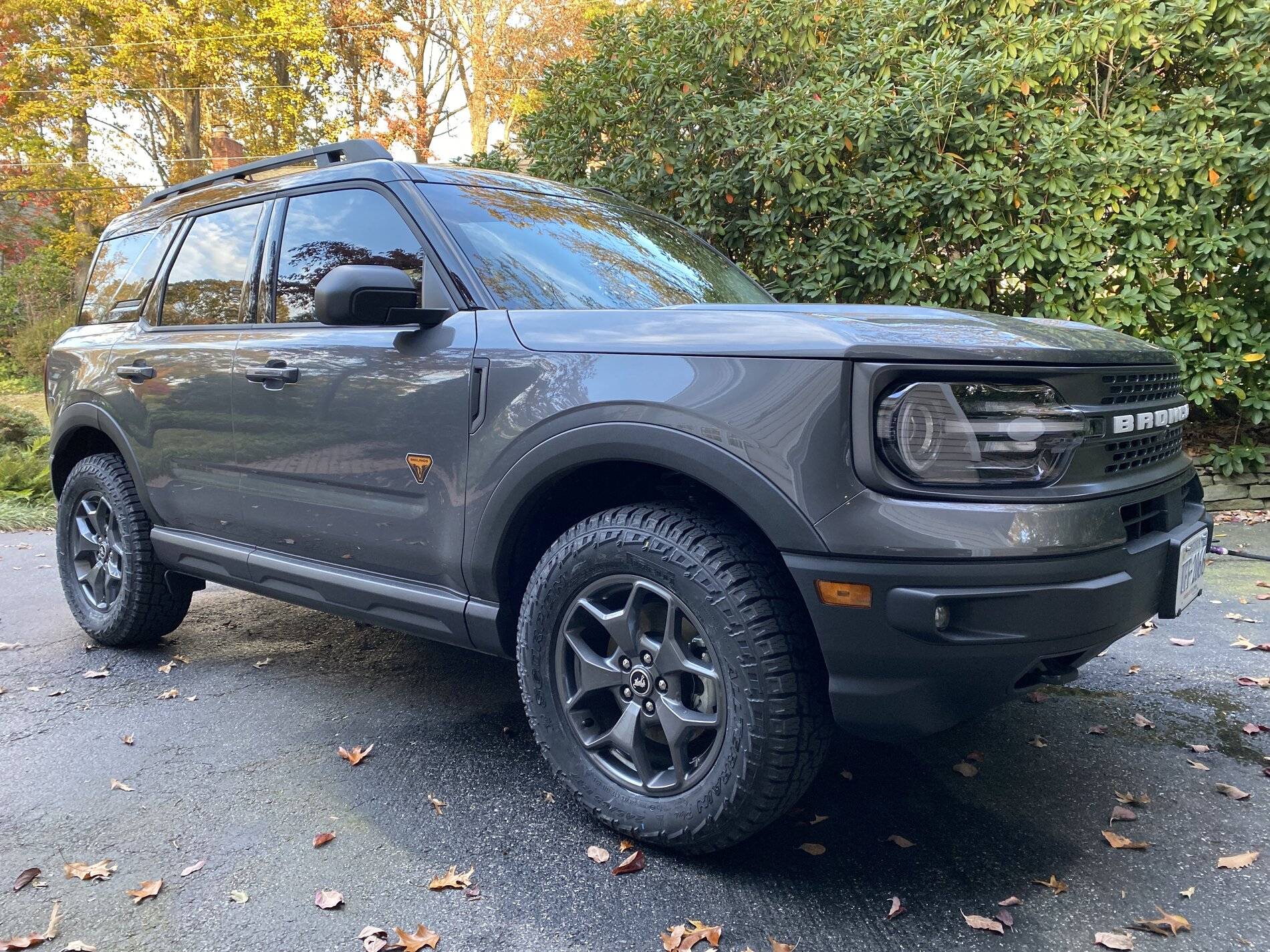 Ford Bronco Sport Spring and Summer tires and wheels for our Badlands FDF058C0-739A-461E-A96D-82EA6E5E7395