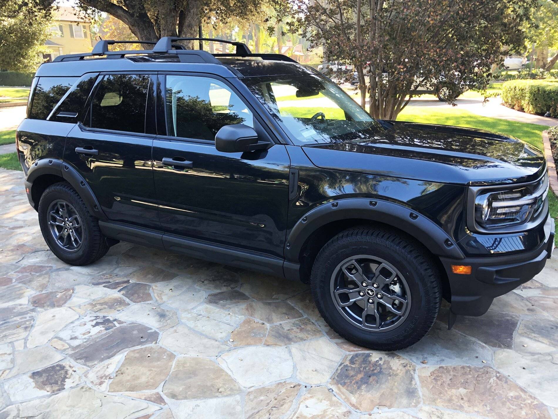 Ford Bronco Sport Anodized bolts on Bushwacker Fender Flares IMG_0051.JPG