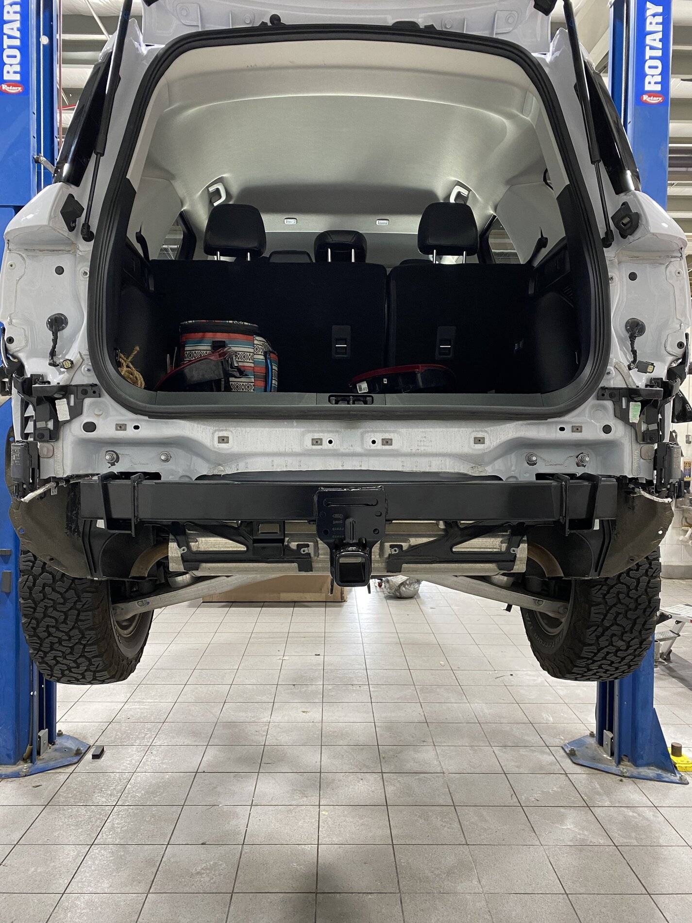 Ford Bronco Sport Ford Factory Hitch & Yakima Cargo Basket Installed D2EF9B0D-FF41-4AB7-B48B-AD1834649A76