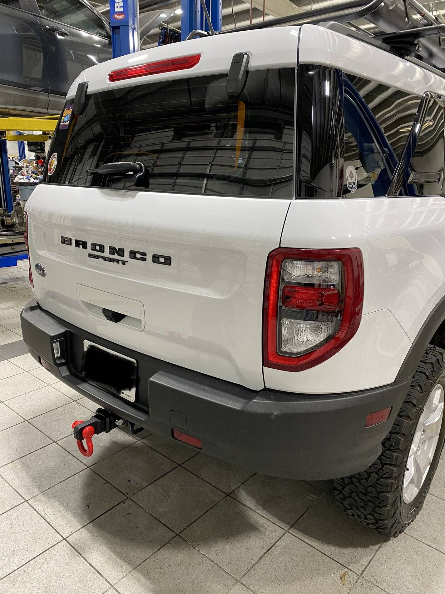 Ford Bronco Sport Ford Factory Hitch & Yakima Cargo Basket Installed 4558CDB7-400C-43A0-9D1D-1A410E47B83B