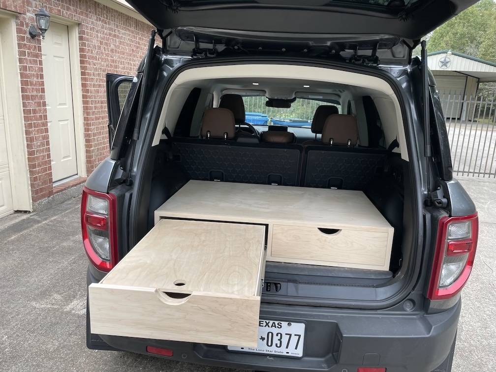 Ford Bronco Sport Finished Cargo Drawer/Sleeper Build (also, hi) IMG_0769