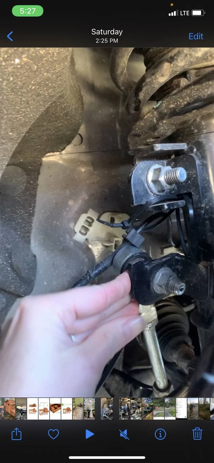 Ford Bronco Sport Rough country lift kit: Snapped/bent sway bar drop bracket 0722F113-5140-4DC7-9A9A-6FAA86EDA21D